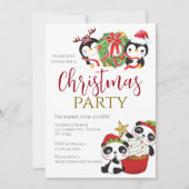Kerstfeest Uitnodiging (Voorkant)