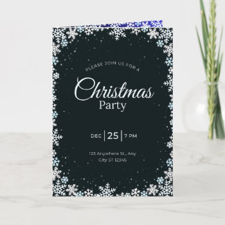 Kerstfeest uitnodiging 