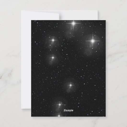 Kerstfeest Uitnodiging (Achterkant)