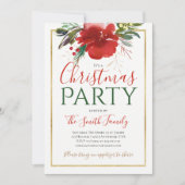 Kerstfeest Uitnodiging (Voorkant)