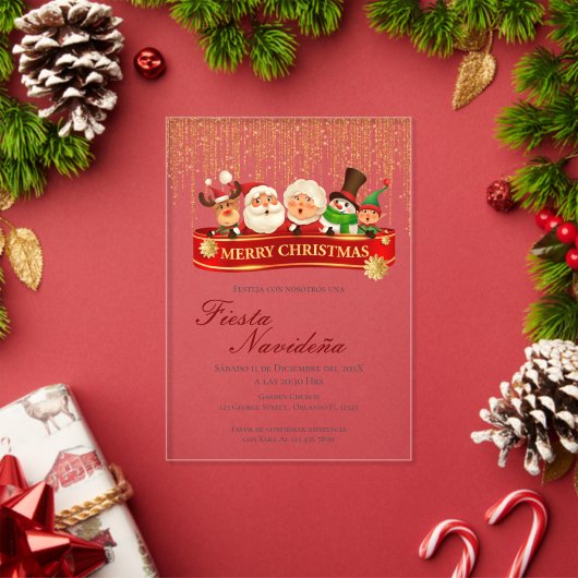 Kerstfeest Uitnodiging (Insity (Feestdagen))