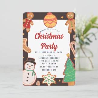 Kerstfeest Uitnodiging