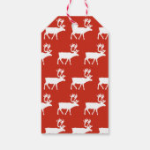 Kerstfeest Uitnodiging Bedrijfslogo Cadeaulabel (Achterkant)
