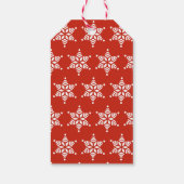 Kerstfeest Uitnodiging Corporate Business Logo Cadeaulabel (Achterkant)