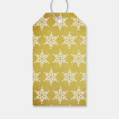 Kerstfeest Uitnodiging Corporate Business Logo Cadeaulabel (Achterkant)