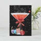 Kerstfeest uitnodiging door SRF (Staand voorkant)