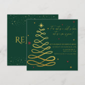 Kerstfeest Uitnodiging 'Een Kind Is Ons Geboren' (Voorkant / Achterkant)