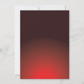 Kerstfeest Uitnodiging Eet Drink Vrolijk (Achterkant)