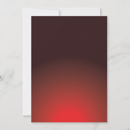 Kerstfeest Uitnodiging Eet Drink Vrolijk (Achterkant)