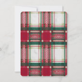 Kerstfeest Uitnodiging Kaart Notenkraker Theme (Achterkant)