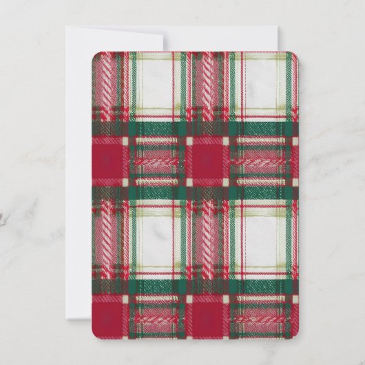 Kerstfeest Uitnodiging Kaart Notenkraker Theme (Achterkant)