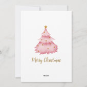 Kerstfeest Uitnodiging, Kerst Uitnodiging (Achterkant)