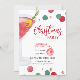 Kerstfeest uitnodiging, Kerstfeest Kaart