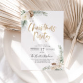 Kerstfeest Uitnodiging Moderne Groene Kerstmis