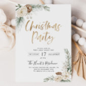 Kerstfeest Uitnodiging Moderne Groene Kerstmis