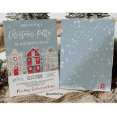 Kerstfeest uitnodiging Winter Adult Company