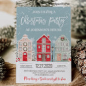 Kerstfeest uitnodiging Winter Adult Company