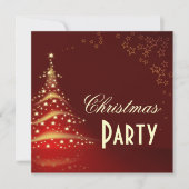 Kerstfeest uitnodigingen (Voorkant)
