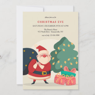 Kerstfeest Uitnodigingen Handgetekend