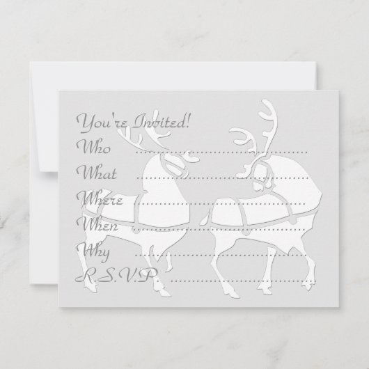 Kerstfeest Uitnodigingen Mooie Kerstkaarten op Maa (Achterkant)