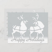 Kerstfeest Uitnodigingen Mooie Kerstkaarten op Maa (Voorkant / Achterkant)