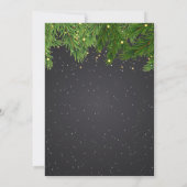 Kerstfeest Uitnodigingen Vakantie Party (Achterkant)