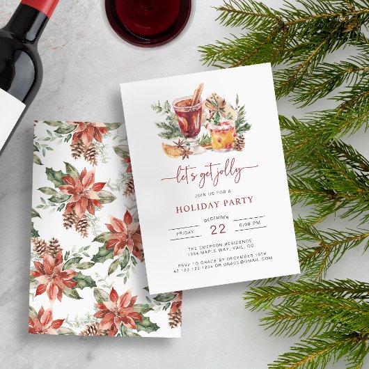 Kerstfeest Uitnodigingen voor Kerst Drinkfeest