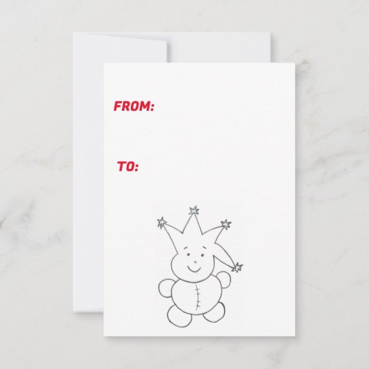 Kerstfeest Uitnodigingen Zalnok (Achterkant)