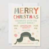 Kerstfeest Vacation Eddie's Pet Holiday party Kaart (Voorkant)