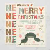 Kerstfeest Vacation Eddie's Pet Holiday party Kaart (Voorkant / Achterkant)