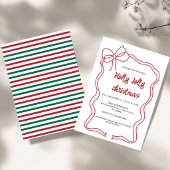 Kerstfeest Vakantie Feest Kaart