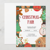 Kerstfeest Vakantie Jingle en Mingle Xmas Kaart (Voorkant / Achterkant)