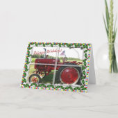 Kerstfeest van de Amerikaanse boer Feestdagen Kaart (Voorkant)