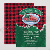  kerstfeest van de gevechtsorganisatie Truck Kaart (Voorkant / Achterkant)