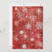 Kerstfeest van de Red Santa Book Club Kaart (Achterkant)