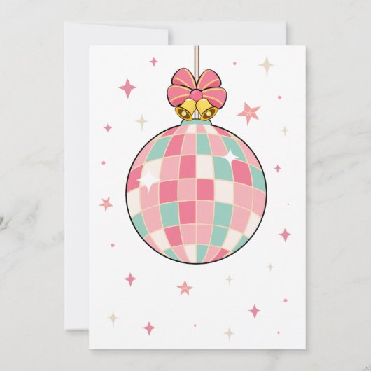 Kerstfeest van Santa Friendsmas Kaart (Achterkant)