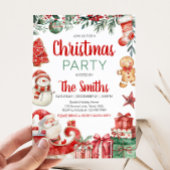 Kerstfeest van Santa Winter Gingerbread Kaart