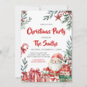 Kerstfeest van Santa Winter Kaart (Voorkant)