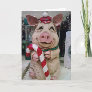 KERSTFEEST **VARKEN** HEEFT EEN FANTASTISCH KERSTF FEESTDAGEN KAART