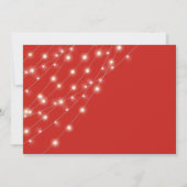 Kerstfeest Versiering Feest Kaart (Achterkant)