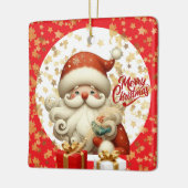 🎅Kerstfeest Versieringsornament Keramisch Ornament (Links)