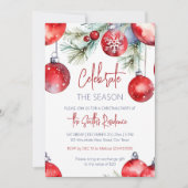 Kerstfeest viert het seizoen kaart (Voorkant)