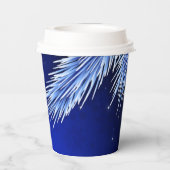 Kerstfeest voor bedrijf Logo Papieren Bekers (Achterkant)