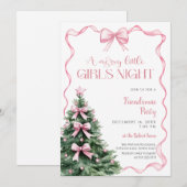 Kerstfeest voor dames kaart (Voorkant / Achterkant)