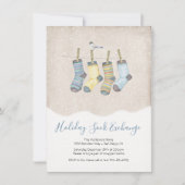 Kerstfeest voor de vakantieslag kaart (Voorkant)