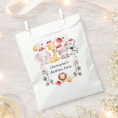 Kerstfeest voor kinderen bedankzakje (Geknipt)