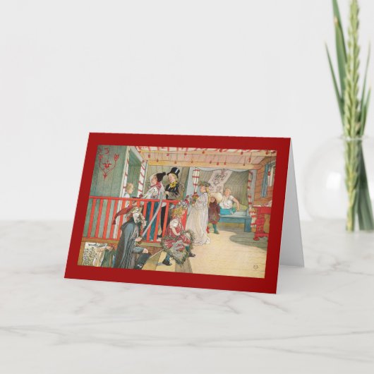 Kerstfeest voor kinderen feestdagen kaart (Voorkant)