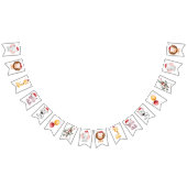 Kerstfeest voor kinderen vlaggetjes (Alle)