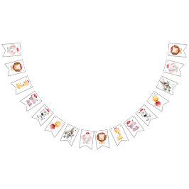 Kerstfeest voor kinderen vlaggetjes