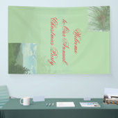 Kerstfeest Welkomstbord Spandoek (Beurs)